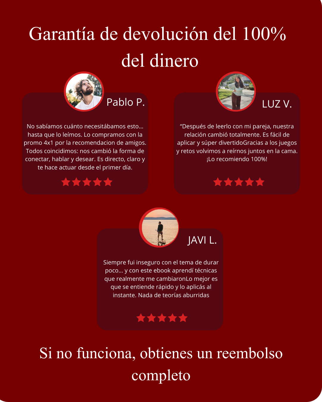 Recetas del Placer - Pack 5x1