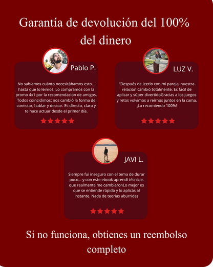 Recetas del Placer - Pack 4x1